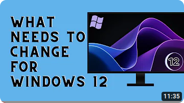 Changes for Win 12