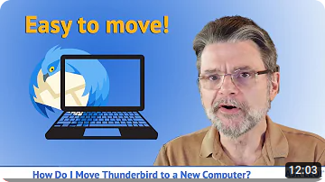 Move Thunderbird