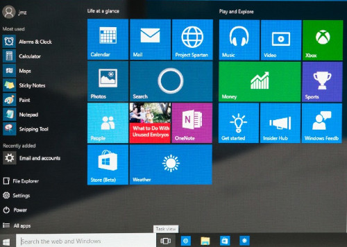 Start Microsoft-Windows-start-menu