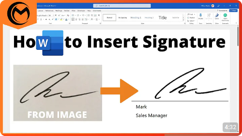 Word Signature
